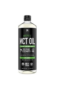 Sports Research Organic Coconut MCT Oil (C8, C10) 40 oz 023249012955