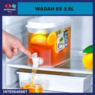 Water Pitcher Kettle Jar Water Jug Fridge With Faucet 3.5L