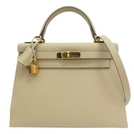 風衣灰 Epsom牛皮 Kelly 28 兩用包 Y刻【HERMES 愛馬仕】 Y刻