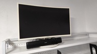 Samsung 曲面顯示器連Soundbar