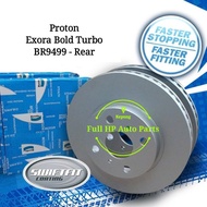 Original Bendix Swiftfit BR9499 Rear Disc Rotor - Proton Exora Bold Turbo