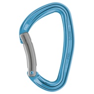 PETZL DJINN CARABINER BENT GATE BLUE