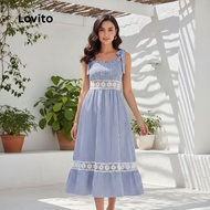 Lovito Boho Dress Tribal Print Pattern Summer/Spring Dress for Women L124AD726 Lovito Boho Kakahu Ta