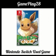 Nintendo Switch Used Game 任天堂 二手游戏 - Pokemon Let's Go Eevee 精灵宝可梦 伊布