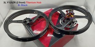 Y125 Y125Z Y125ZR ENKEI DOCTOR 3 LEG 3 KAKI SPORT RIM + CUSTOM HUB + DISC 140 x 140 160 x 160 x 17