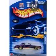 Hot Wheels 2002 Montezooma 35th Anniversary card
