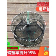 Heavy Crab Trap Seaside Crab Catching Artifact Sea Crab Net Trap Crab Cage Fishing Net Crab Catching