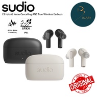 Sudio E3 Hybrid Active In-Ear Earbuds Noise Cancellation ANC True Wireless Earbuds