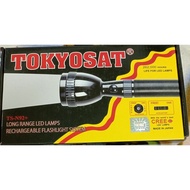 TORCH LIGHT JAPAN TOKYOSAT TS-N92+ (2BATTERY), Long Rechargeable Heavy Duty Flash Light.