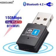 Kebememe ax900 USB Wifi 6 Bluetooth 5.4 adapter 2in1 Dongle băng tần kép 2.4G & 5GHz USB Wifi mạng w