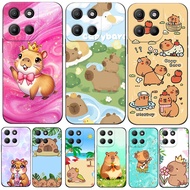 Case For Motorola MOTO G56 G86 G96 5G Case Soft Silicone phone Cover Capivara Pantanal Calma fofa