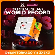 QiYi X-Man Tornado Cube V4M V3M Pioneer UV Maglev 3x3x3 Magnetic Magic Speed Cube Stickerless Fidget