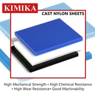 NYLATRON MC 901 Nylon Blue Pre Cut to Size 5mm x 30cm x 60cm Engineering Plastic Sheets MC901