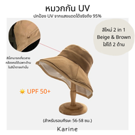 ล็อตใหม่เพิ่งมา✨ KARINE Anti-UV HAT หมวกกันยูวีรุ่น Japanese UV Protection Hat