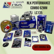 COMBO RACING NLK SPEC 62MM, 63MM, 65MM LC135 ( ITEM 100% ORIGINAL NLK PERFORMANCE)