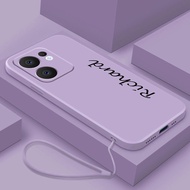 OPPO Reno 13 Pro 5G reno13F 12 5G Name Custom Artistic Design Cover Anti-Slip Candy Color Soft Casin