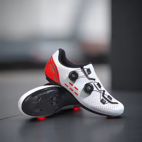 New Men's Cycling Sneakers, Unisex Road Cycling Shoes, Nonslip Mountain Bike Shoes, Racing, Outdoor,