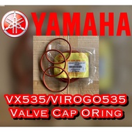 YAMAHA VX535 VIRAGO 535 VALVE CAP ORING(UP) FIBRE SILICONE