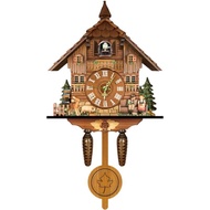 Hourly Timekeeping Cuckoo Wall Clock Cuckoo Alarm Clock Retro Style Clock Wooden Living Room Clock P