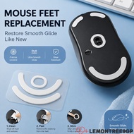 LEMONTREE9GP Mouse Feet, PTFE Durable Mouse Skates, Premium Smooth Glide Low Friction Mouse Glides f