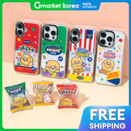 kakao friends | (ชุด) ฝาครอบใสและแท่นวาง Kakao Friends Clear MagSafe + Snack MagGrip SmartTalk