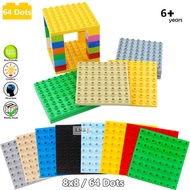 8*8 Dots Creative Large Particle Double Floors Building Blocks Base Plate DIY Bricks Baseplate Toys For Kids Christmas Gift