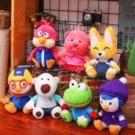 【READY STOCK】Korea Cartoon Pororo Stuffed Plushie Toys Little Penguin Petty Eddy Crong Loopy Poby St