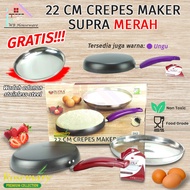Crepe maker 22cm SUPRA non-stick crepe pan/