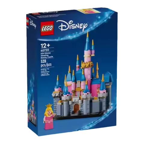 Lego 40720 Sleeping Beauty Castle Disney Series Building Block Toys for Boys, Girls and Children