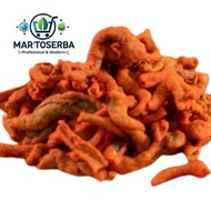 MT KERIPIK USUS BALADO 500g Keripik Usus Crispy Usus Kering Usus Crispy Kriuk Cemilan Pedas