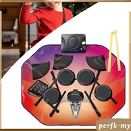 [PerfkMY] Electronic Drum Set Electronic Drum Practice Pads Electronic Percussion