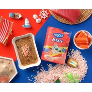 สำหรับคุณ ยกโหล*Moochie Meaty อาหารเปียกแมว ขนาด 70 กรัม วันหยุด