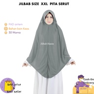 XXL SERUT DEWASA JILBAB HANIN JILBAB BERGO KERUDUNG krudung INSTAN khimar BAHAN KAOS UNTUK UKURAN AN