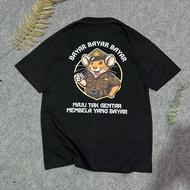Police Headquarters T-Shirt, Pay, Pay, Forward, Don't Go Away YANG Pay, Cotton Combed 24s Distro