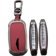 Key Case Cover Fit for Genesis GV60 GV80 G70 G90 2025 2024 2023 Metal Smart Key Fob Holder Key Prote
