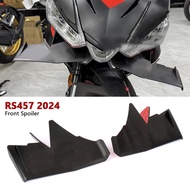 New Motorcycle Accessories ABS Front Fairing Winglet Aerodynamic Wing Kit Spoiler For Aprilia RS457 