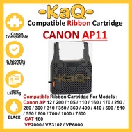 Compatible AP11 Black Typewriter Ribbon Cartridge for AP200 AP200E AP110 AP300 AP500 AP1000 AP1500 A