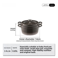 Vermicular Enamel Cast Iron Wok Multifunctional Colorful Stir-Fry Pot Slow Cooker Soup Pot Japanese 