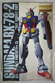 紅標 MG 1/100 20周年 電鍍限定版 RX-78-2 初代鋼彈 1.0