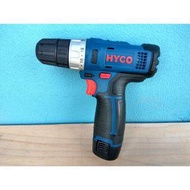 HYCO CD1238-LI Cordless Drill 12V Li-Ion (2 Battery)