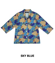 WINAWA JUNGLE JACKET - African Lapel Collar Jacket เสื้อแจ็คเก็ต เสื้อลายแอฟริกัน เสื้อคอปกสูท สูทลำ