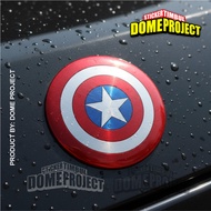 CAPTAIN AMERICA STICKERS FLEXIBLE EMBLEM STICKERS MOTORCYCLE ACCESSORIES