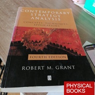 English books Contemporary Strategy Analysis Second-hand
