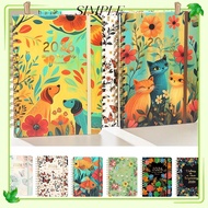 SIMPLESHOP 2026 Planner, A5 Jan.2026 - Dec.2026 Calendar 2026, Agenda Weekly and Monthly Monthly Tab