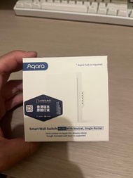 Aqara H1 EU 智能牆壁開關 (單搖桿)