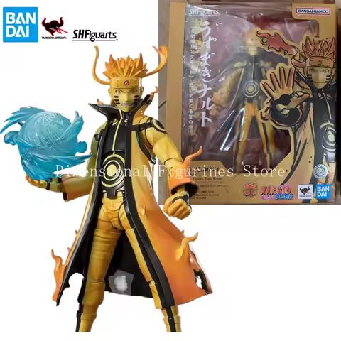 【 in Stock 】 Bandai Soul Limited SHF Naruto Uzumaki Naruto Nine Lamas Nine Tails Mode Mobile Handhel