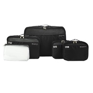 Traveler's Choice Cloverland Packing Cubes 5 Piece Set, Black, One Size