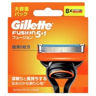 Gillette 吉列 - Gillette吉列Fusion鋒隱系列剃鬚刀頭 8片 (4987176156907)