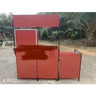 Stall Burger Lipat Mudah Alih .