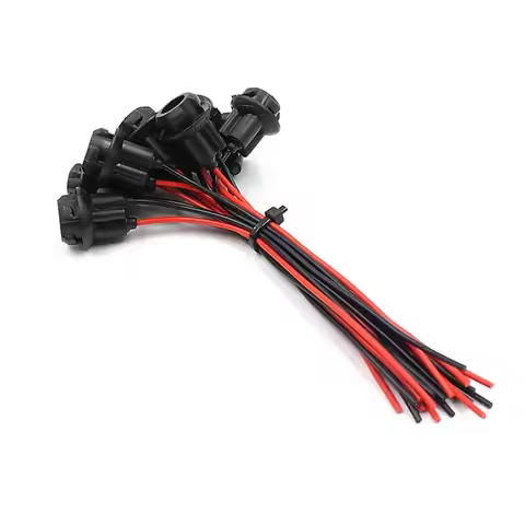 10Pcs T10 168 194 2825 912 921 W5W Lamp Socket Auto Car Socket Connector Extension LED Wedge Light B